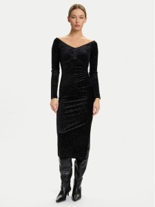 Armani Exchange Sukienka koktajlowa XW000795 AF16143 MC072 Czarny Slim Fit