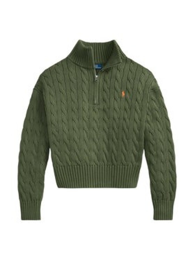 Polo Ralph Lauren Sweter 211963467508 Zielony Regular Fit