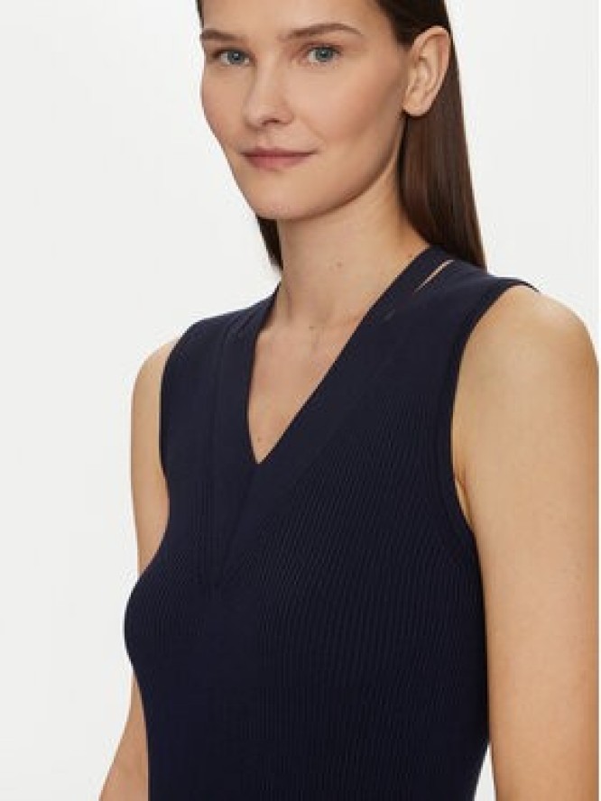 BOSS Sukienka codzienna Farara 50509325 Granatowy Regular Fit