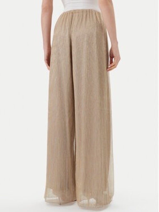 MAX&Co. Spodnie materiałowe Raiment 2516781033200 Złoty Wide Leg
