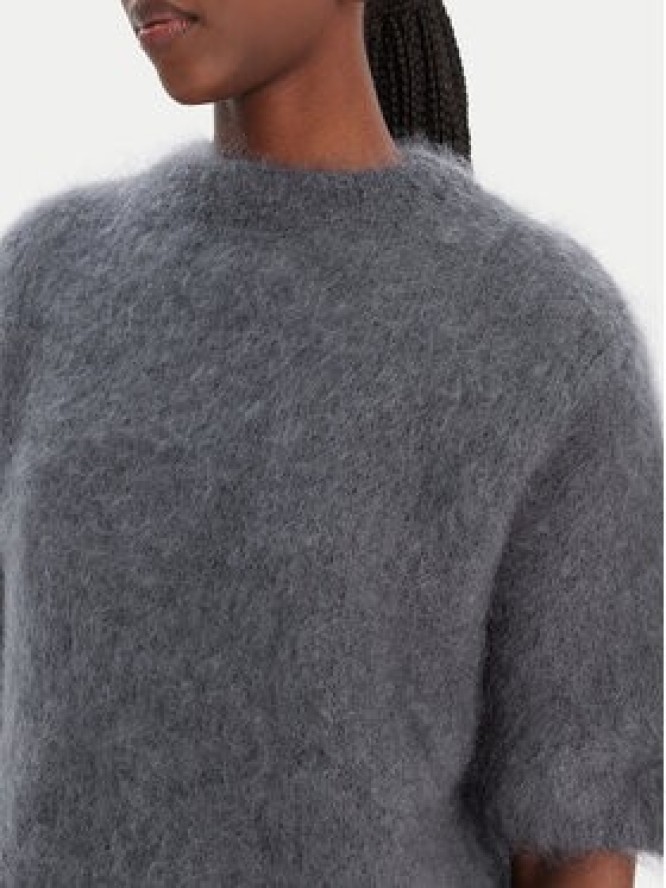 Dixie Sweter M277Y101A Szary Relaxed Fit