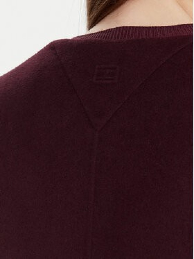 Tommy Hilfiger Kurtka przejściowa WW0WW47446 Bordowy Regular Fit