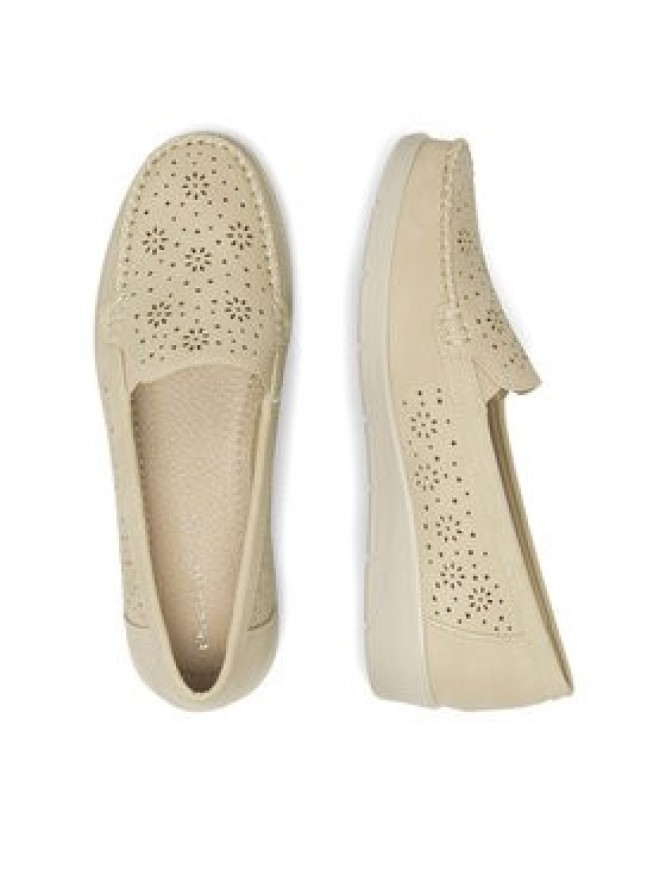 Clara Barson Mokasyny WSS21166-03 Beżowy