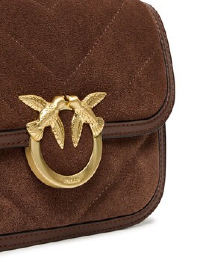 PINKO Torebka Love Box Bag Fl Mini AI 25-26 PLTT 104297 A2JH Brązowy