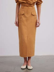 BGN Spódnica w kolorze karmelowym rozmiar: 36