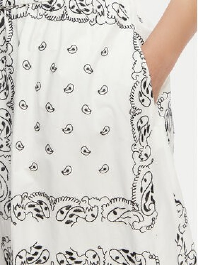 Weekend Max Mara Spódnica midi Caravan 2615101082 Biały Regular Fit