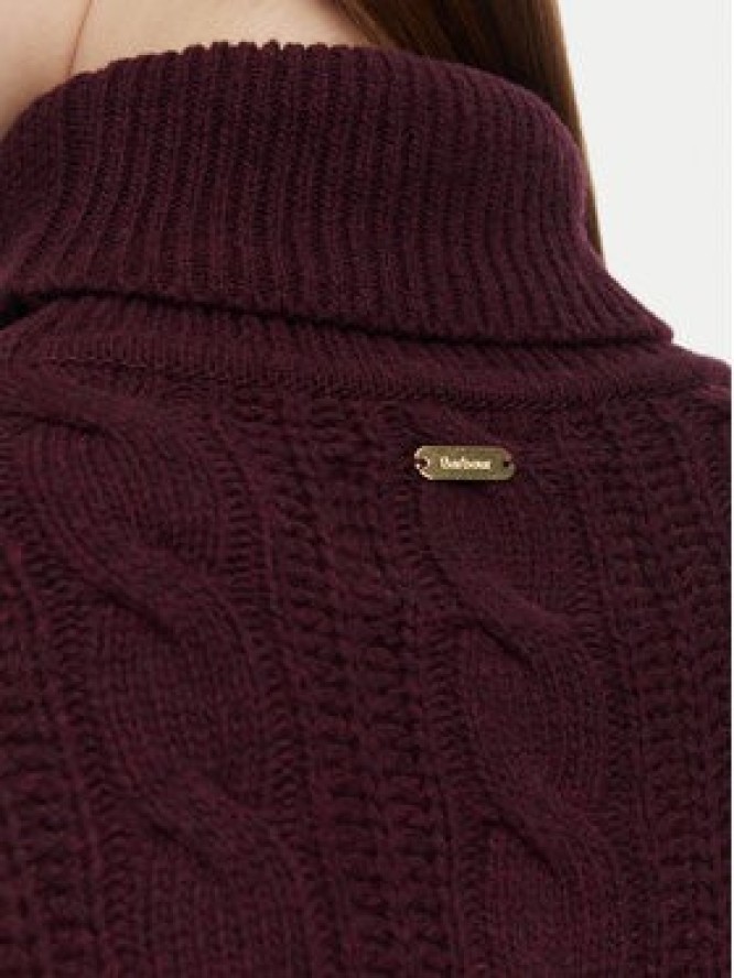 Barbour Golf Agatha LKN1803RE91 Fioletowy Relaxed Fit