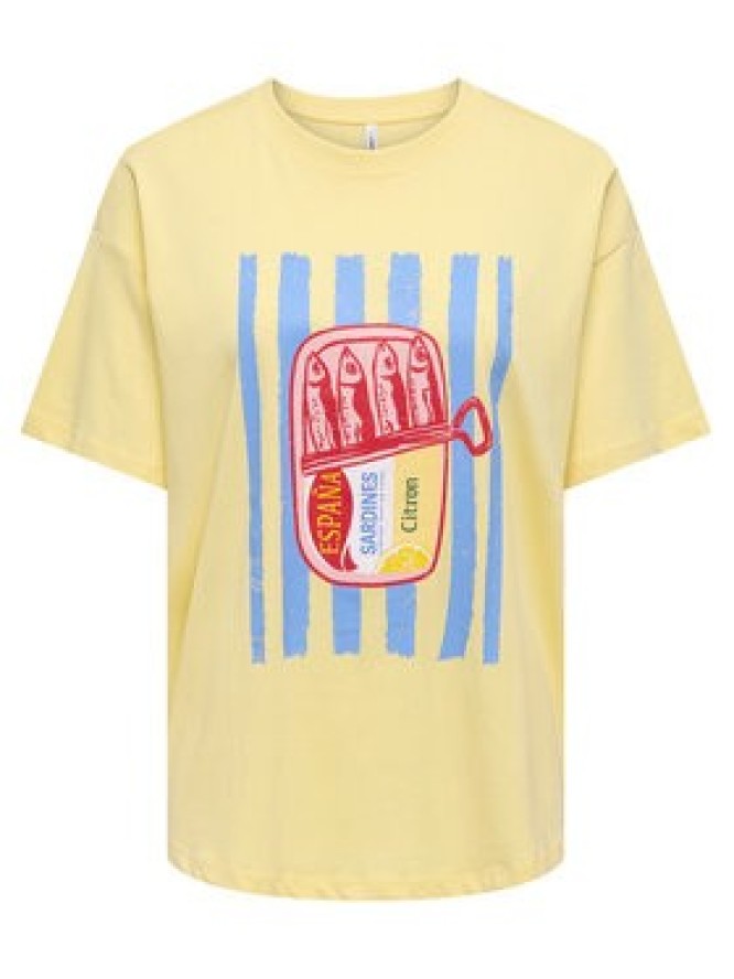 ONLY T-Shirt Vivvi 15346761 Czarny Regular Fit