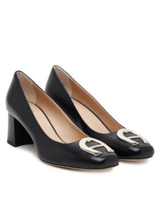 Aigner Półbuty Grazia 25D 1251140 Czarny