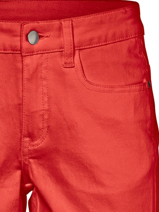 Heine Spodnie w kolorze czerwonym rozmiar: W25