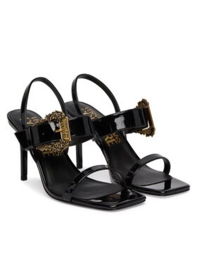 Versace Jeans Couture Sandały 80VA3S71 ZS190 899 Czarny