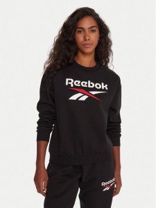 Reebok Bluza RK25169CCW Czarny Regular Fit
