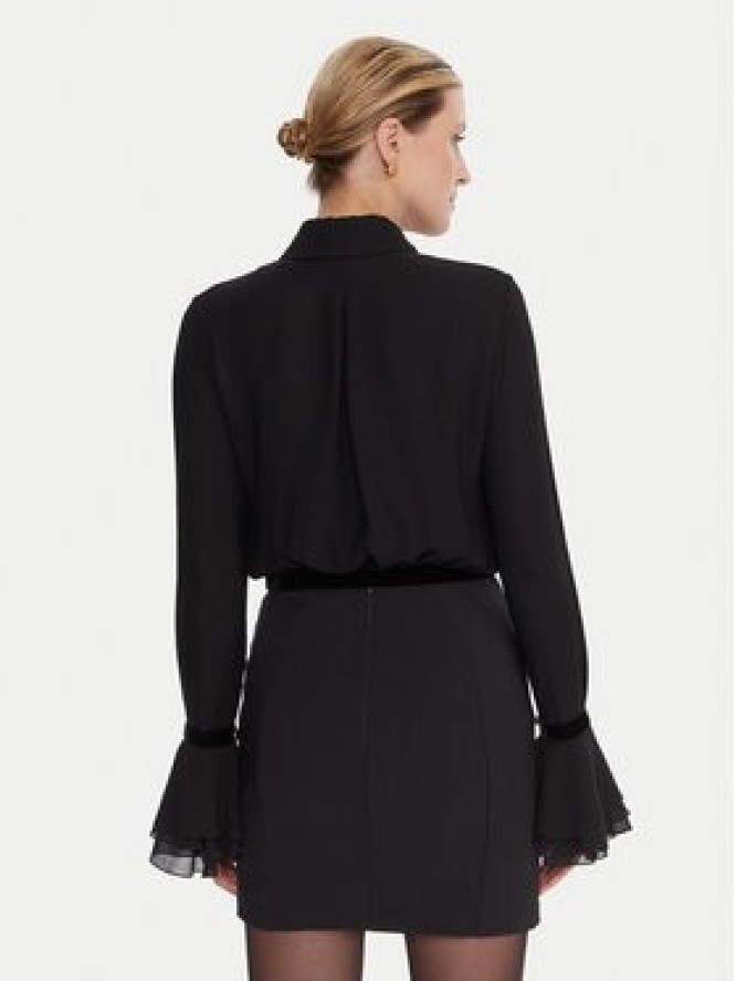 Elisabetta Franchi Koszula CA-131-57E2-V390 Czarny Regular Fit
