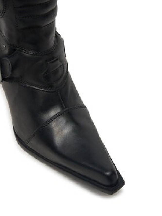 NEW ROCK Botki M-9373N-C1 Czarny