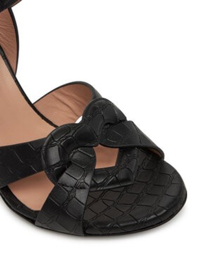 LOVE MOSCHINO Sandały JA16069G1MIB0000 Czarny