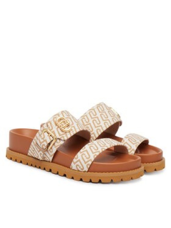 Liu Jo Klapki Livia 02 SA6109 TX439 Beżowy