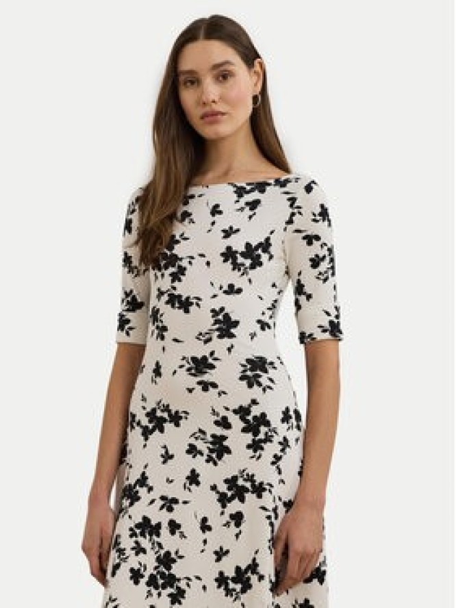LAUREN RALPH LAUREN Sukienka codzienna 250964093001 Biały Regular Fit