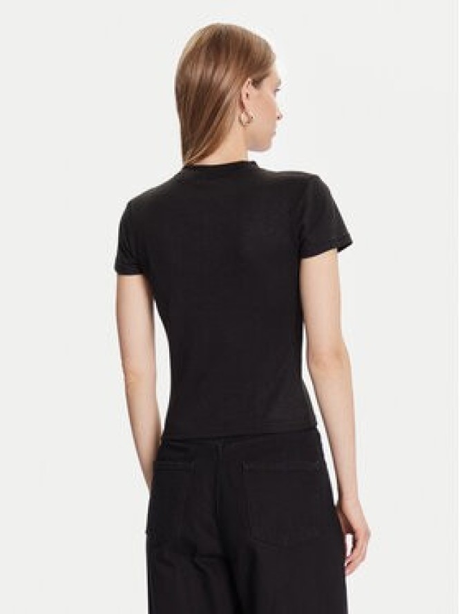 Guess T-Shirt W5BP07 KCGM2 Czarny Slim Fit