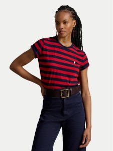 Polo Ralph Lauren T-Shirt 211B17779001 Niebieski Regular Fit