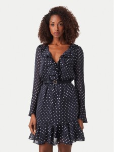 Guess Sukienka codzienna W6YK35 W2959 Granatowy Regular Fit