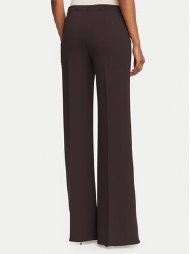 Rinascimento Spodnie palazzo CFC0130163003 Brązowy ciemny Wide Leg