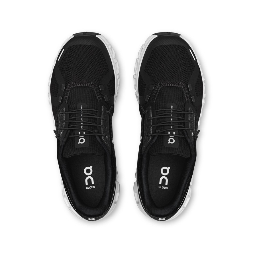 ON Cloud 6 W Black | White Sneakersy damskie