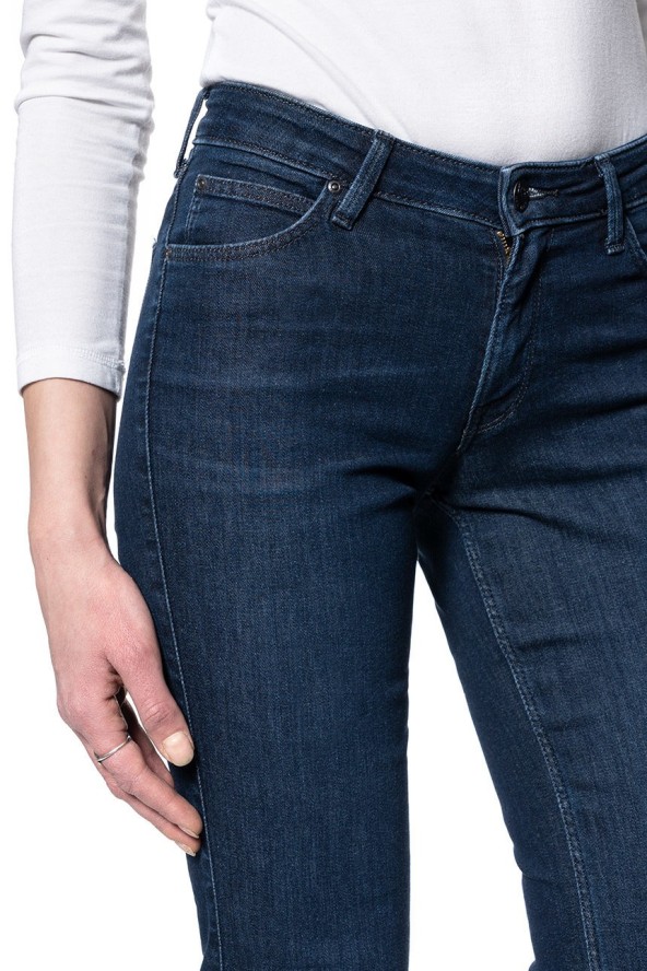 SPODNIE DAMSKIE LEE MARION STRAIGHT DARK TRUXEL L301MEHP 112105855