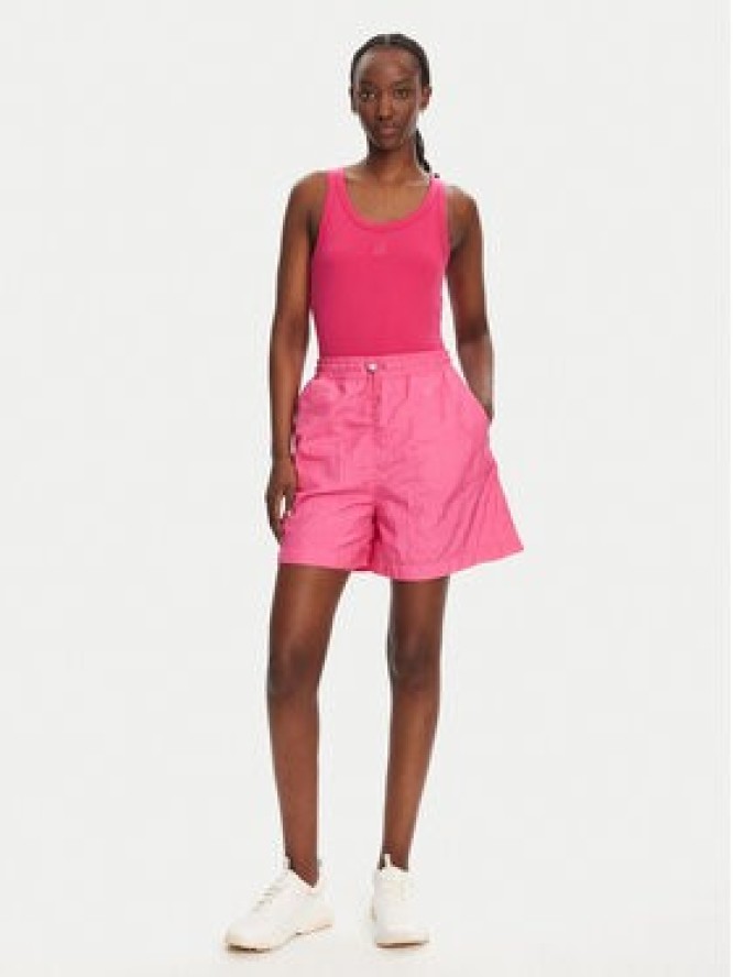 HUGO Szorty materiałowe 50536957 Różowy Relaxed Fit