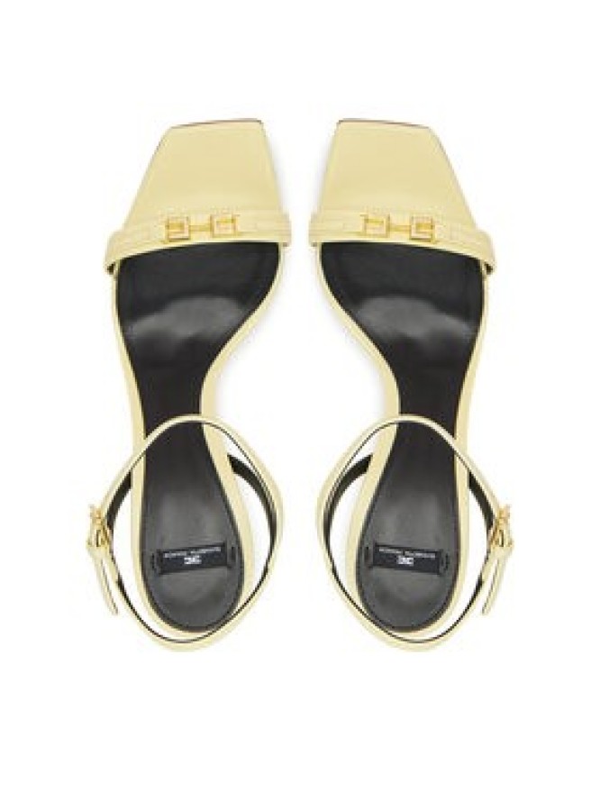 Elisabetta Franchi Sandały SA57L51E2 DC7 Żółty