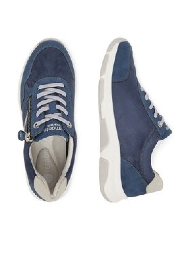 Remonte Sneakersy D1S04-14 Granatowy