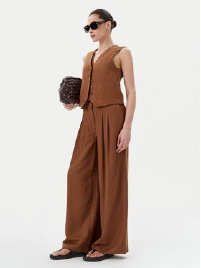 Herskind Kamizelka 5505840 Brązowy Regular Fit