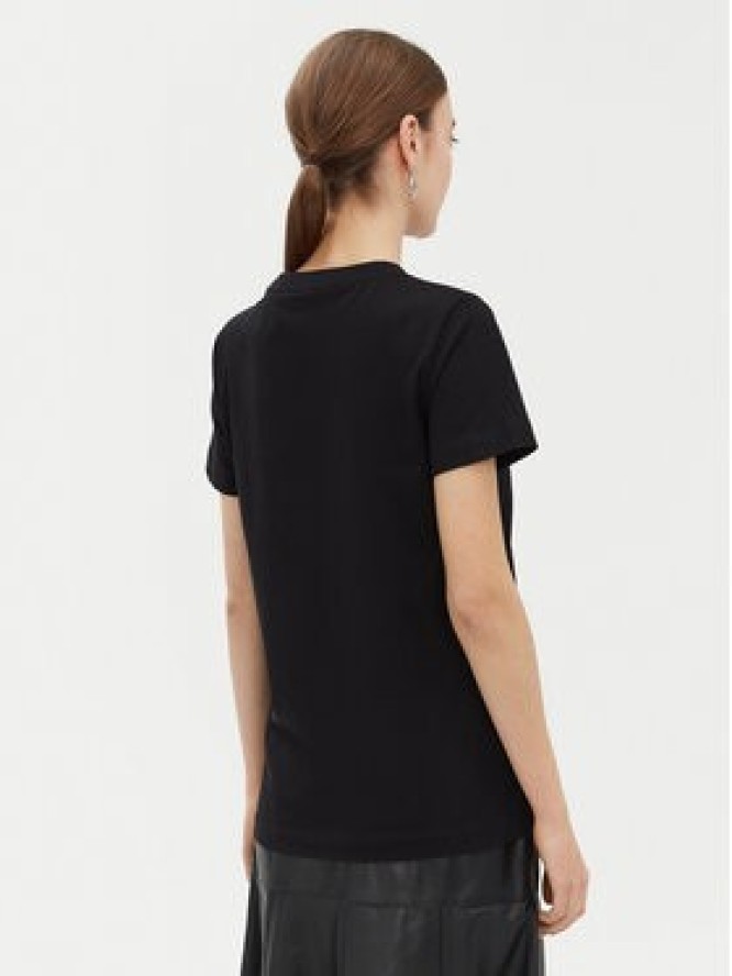 PINKO T-Shirt Start 101752 Czarny Regular Fit