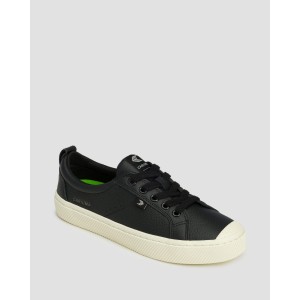 Skórzane sneakersy Cariuma OCA Low Black Premium Leather Unisex