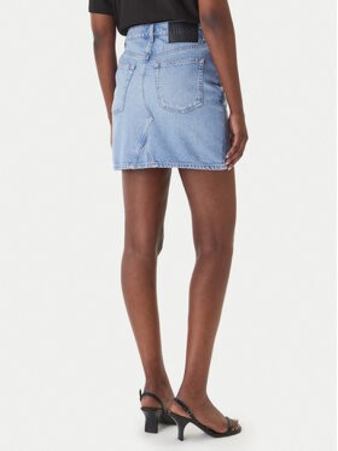 HUGO Spódnica jeansowa Gatalie 50559749 Niebieski Regular Fit