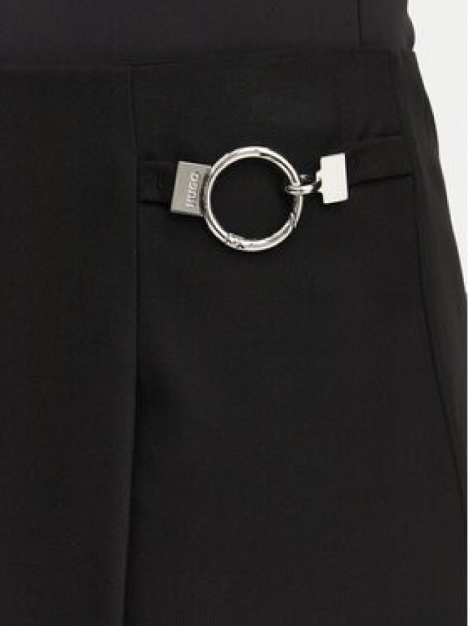 HUGO Spódnica mini Rilasi 50564193 Czarny Regular Fit