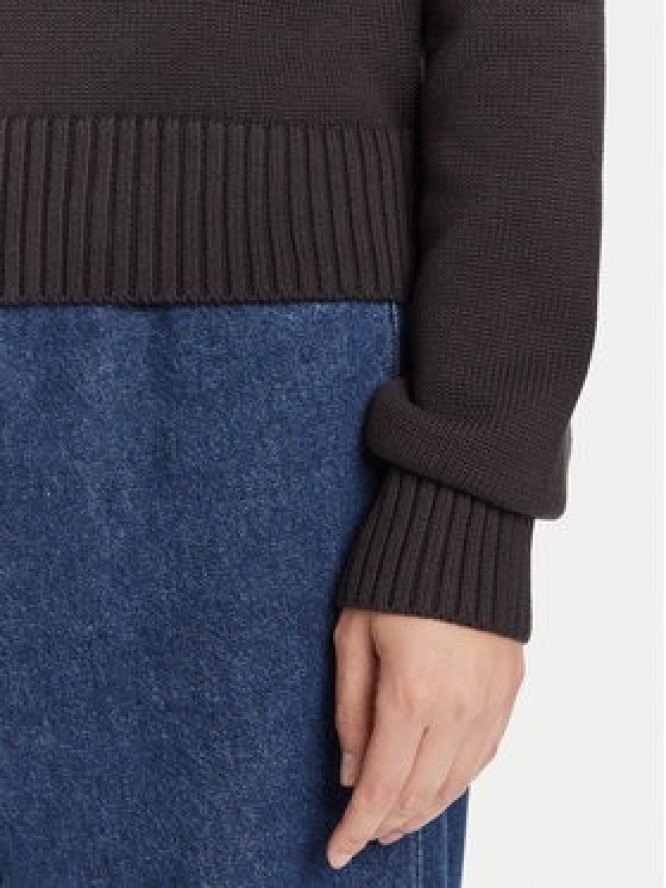 Calvin Klein Jeans Sweter LV047D352G Czarny Regular Fit