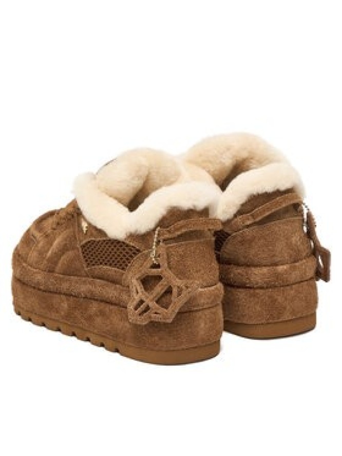 Naked Wolfe Sneakersy BEAU Brązowy