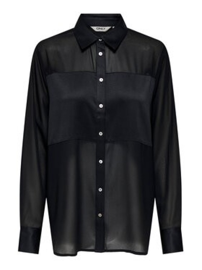 ONLY Koszula Star 15360299 Czarny Regular Fit