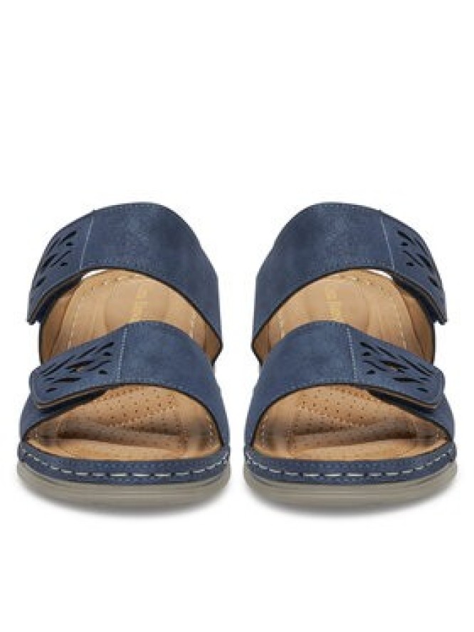 Clara Barson Klapki WYL05010-11 Niebieski