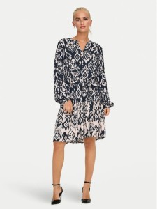 JDY Sukienka letnia Tiger 15344999 Czarny Regular Fit