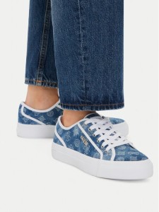 Guess Sneakersy FLJJX7 FAL12 Niebieski