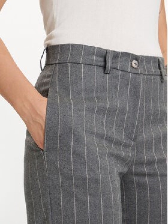 ViCOLO Spodnie materiałowe TF0232 Szary Regular Fit