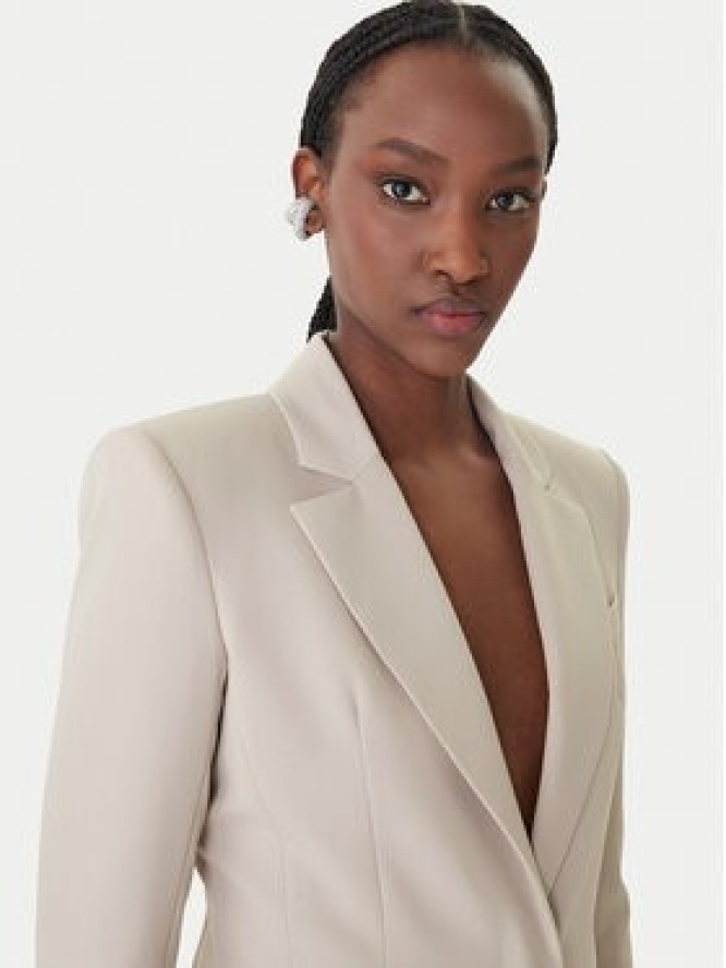 Patrizia Pepe Marynarka 8S0582/A498-S748 Szary Regular Fit