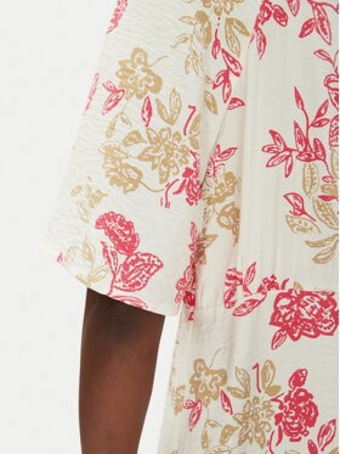 Fransa Sukienka letnia 20615458 Écru Regular Fit