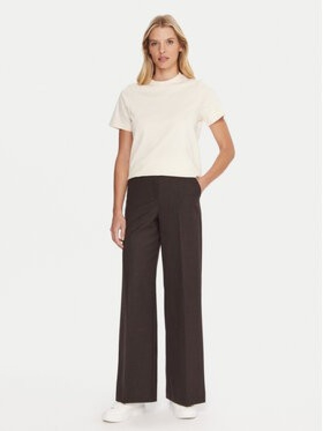 Lacoste T-Shirt TF0355 Beżowy Regular Fit