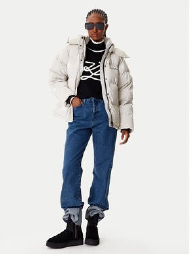 Karl Lagerfeld Jeans Kurtka zimowa A4W15020 Beżowy Regular Fit
