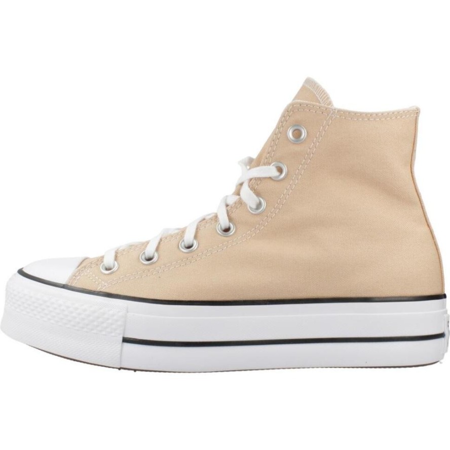 Buty CONVERSE CHUCK TAYLOR ALL STAR LIFT HI Pomarańczowy