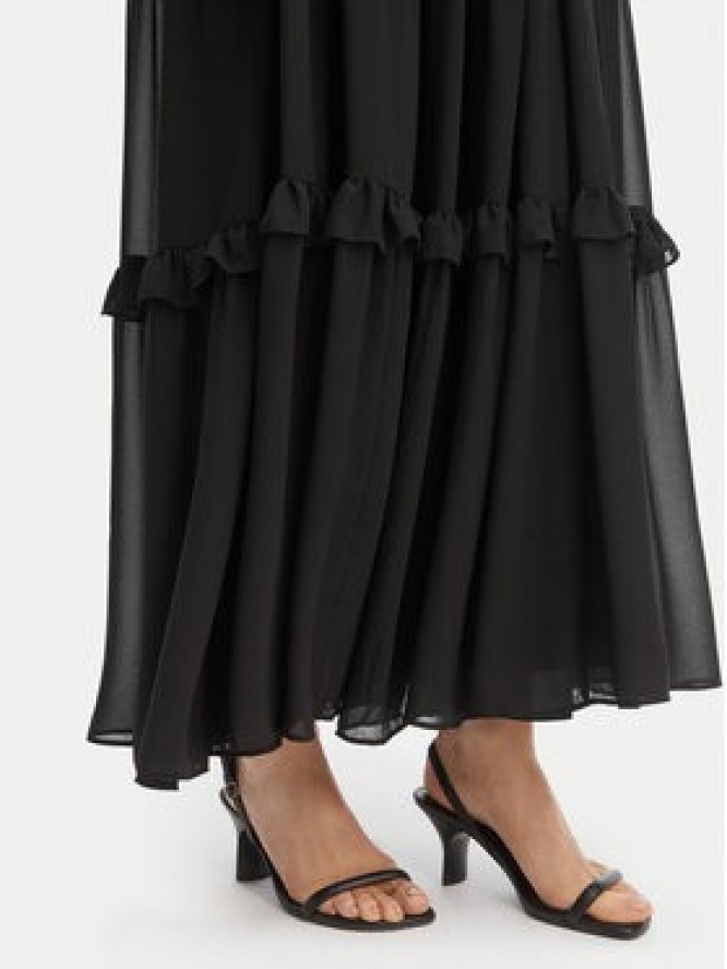 MICHAEL Michael Kors Sukienka letnia MS683E37R3 Czarny Relaxed Fit