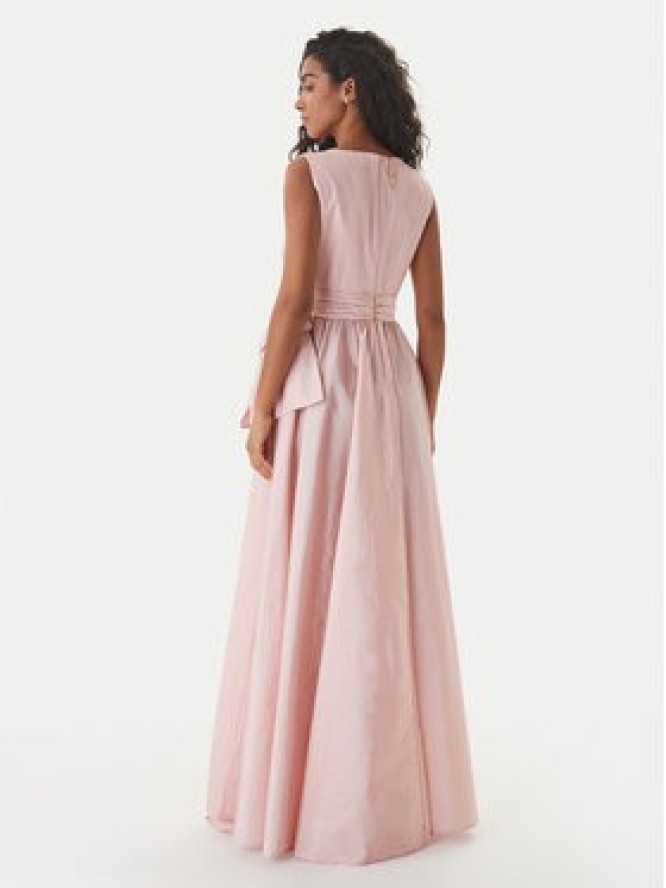 Fracomina Sukienka wieczorowa FQ26SD3009W83101 Różowy Regular Fit