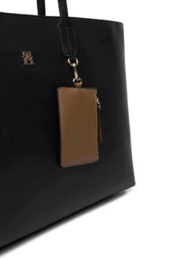 Tommy Hilfiger Torebka Th Icon Tote AW0AW18173 Czarny